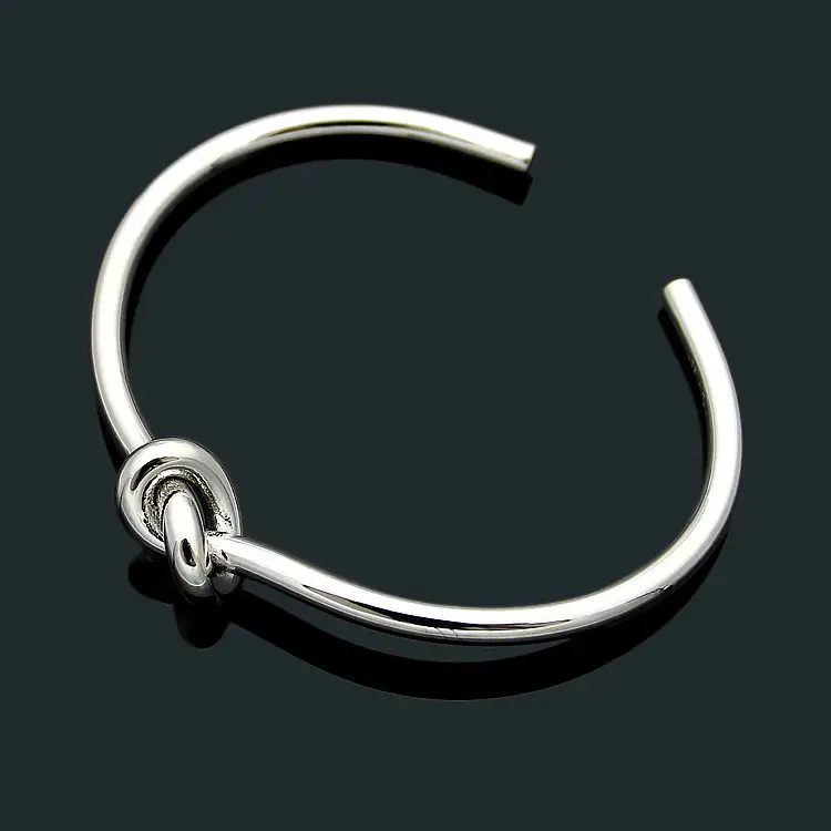 Women's Knotted Open Bracelets Gold Silver Rose Gold — feature 7