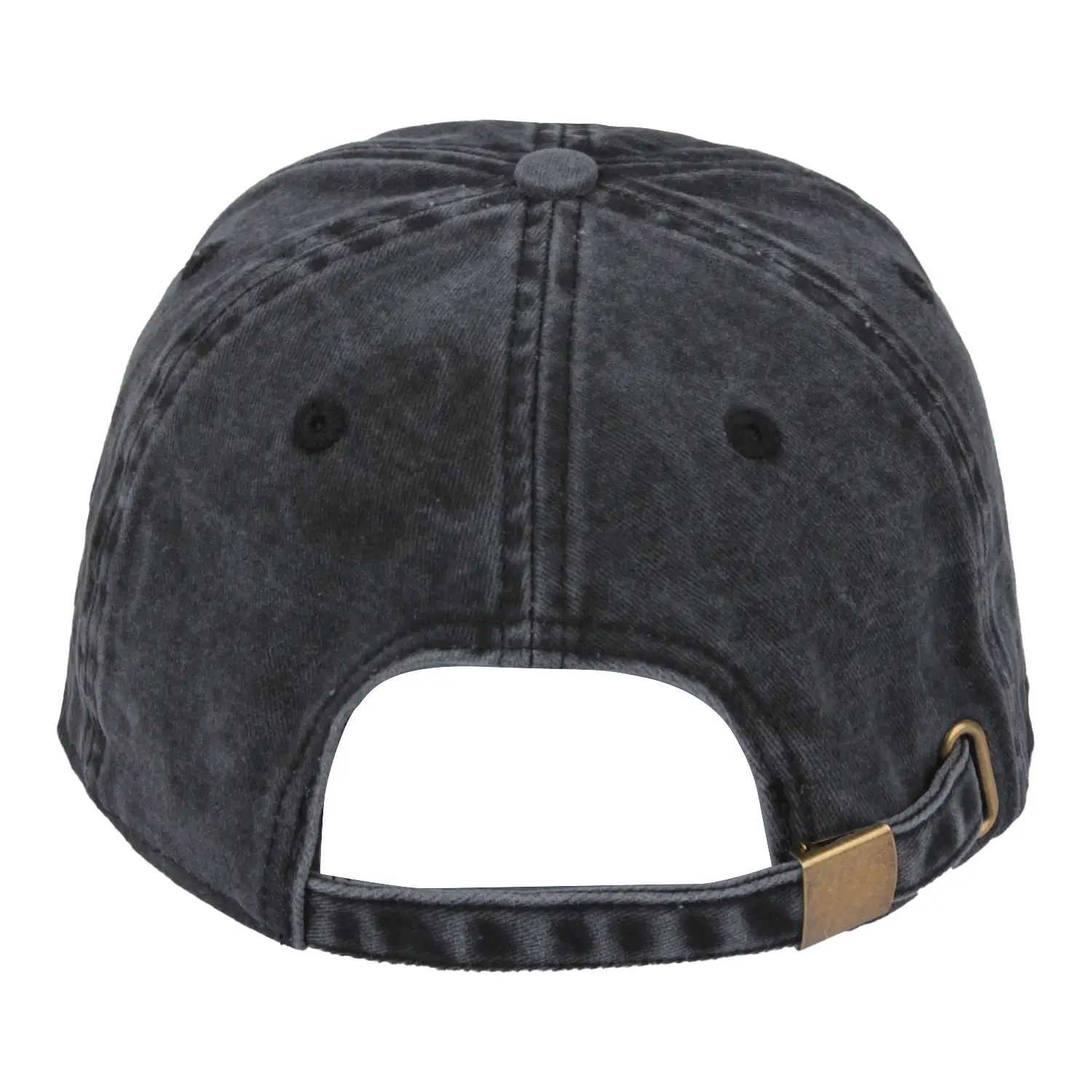 Men's White Cotton Baseball Cap with Logo - Image 11