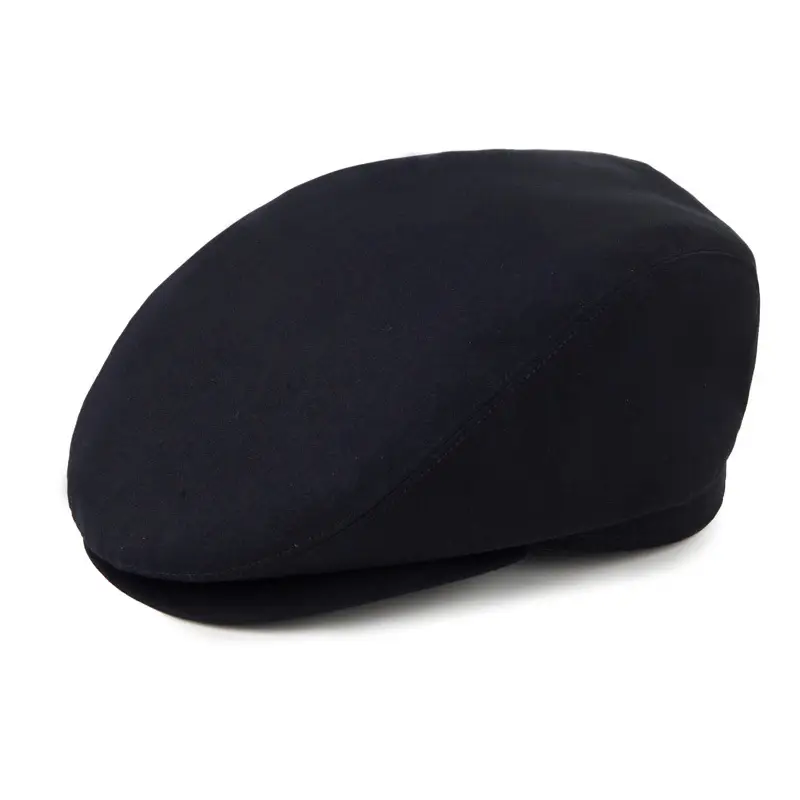 Men's Grey Textured Cap Spring Autumn Casual Father Hat - Image 3