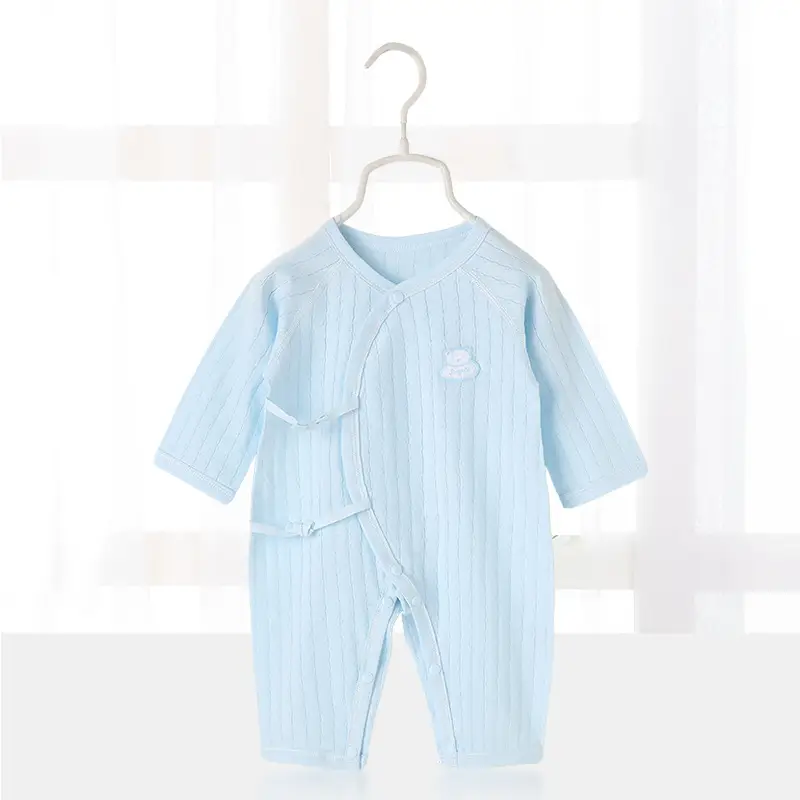Baby's Cotton Printed Sleep Suit White Yellow - Image 10