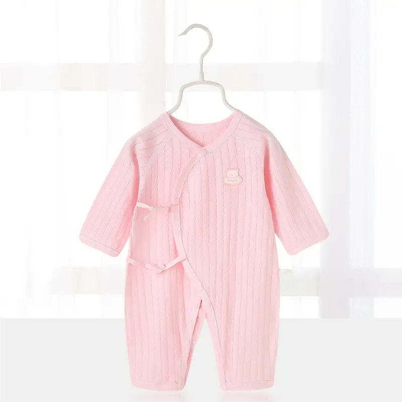Baby's Cotton Printed Sleep Suit White Yellow - Image 11