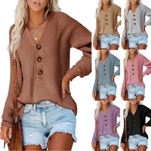 2024 Women's Blue Mint Crew Neck Striped Sweater — feature 14