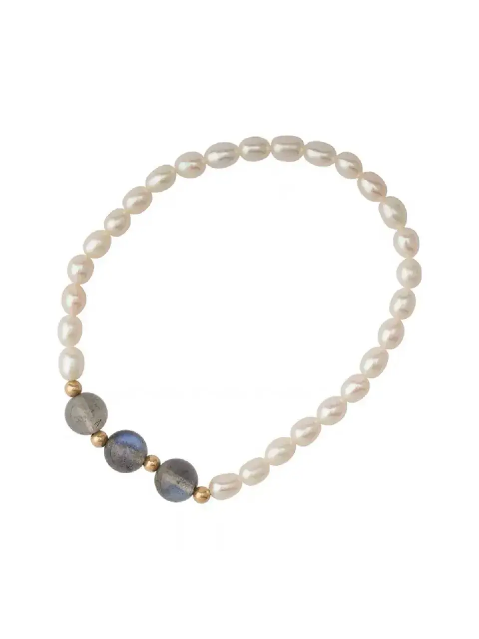 Pearl Bracelet with Blue Moonlight Design for Women — feature 5