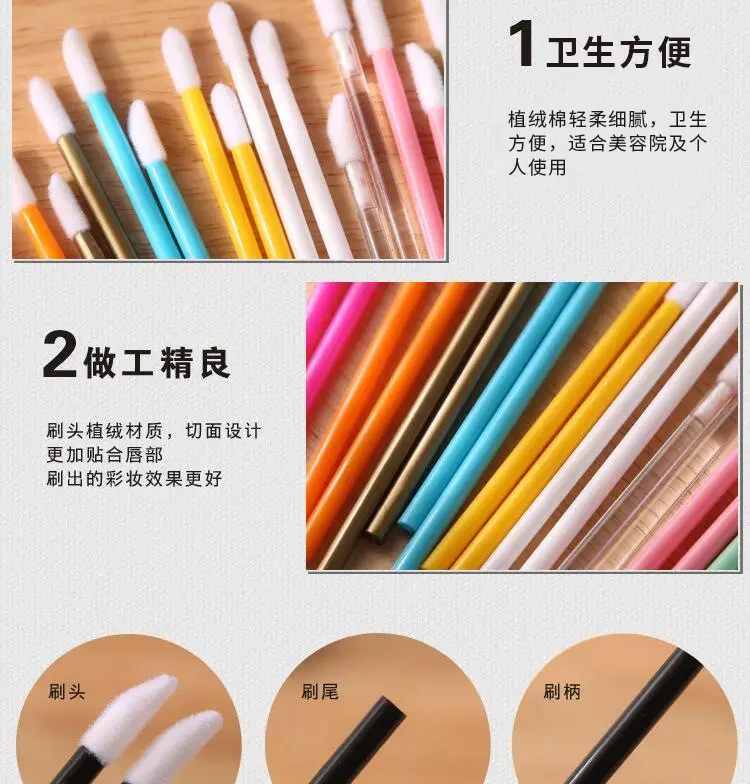 Portable Lip Brush Honey Stick Mini Makeup Brush — feature 17