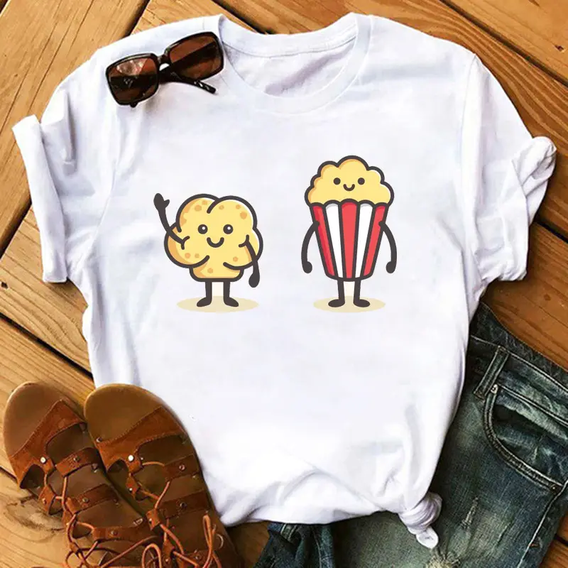 New Super Hot Pearl Milk Tea Cat Print T-Shirt for Men Women - Image 24