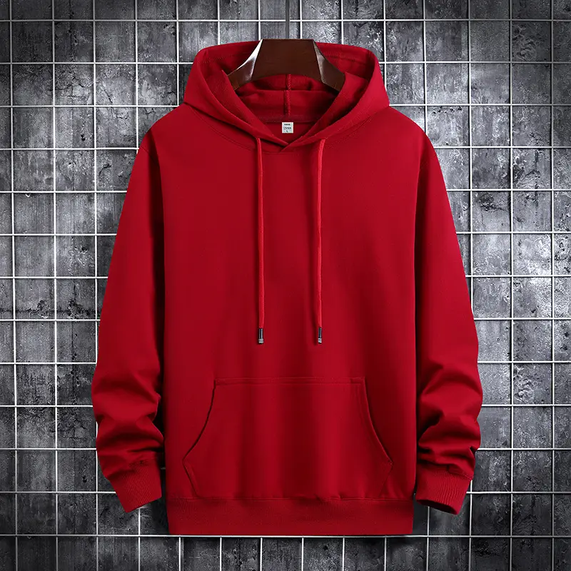 Men's Green Hooded Pullover Sweater Autumn Fashion - Image 7