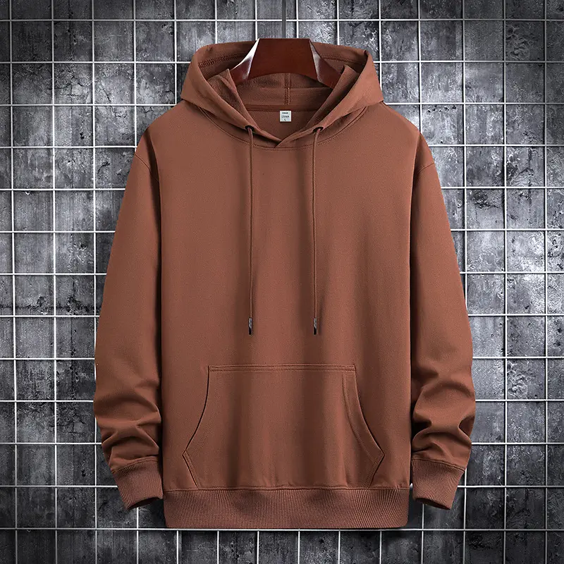 Men's Green Hooded Pullover Sweater Autumn Fashion - Image 9