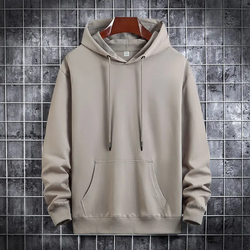 Men's Green Hooded Pullover Sweater Autumn Fashion - Image 2