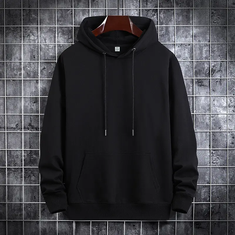 Men's Green Hooded Pullover Sweater Autumn Fashion - Image 5
