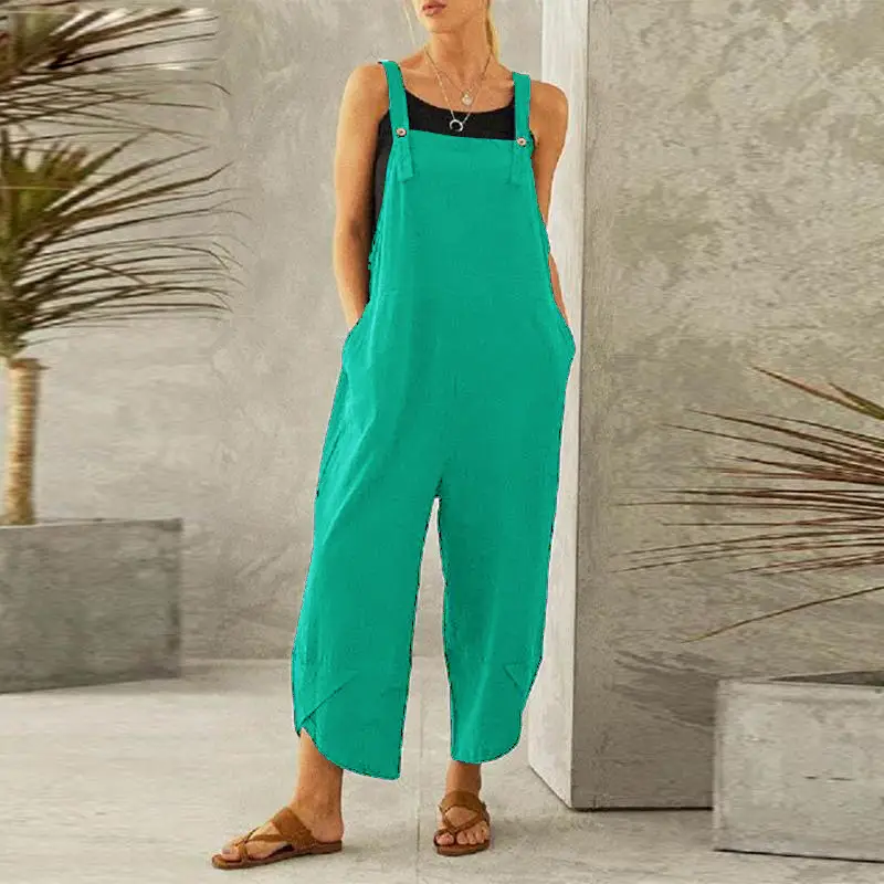 Women's Navy Blue Nine-Piece Casual Pants Set