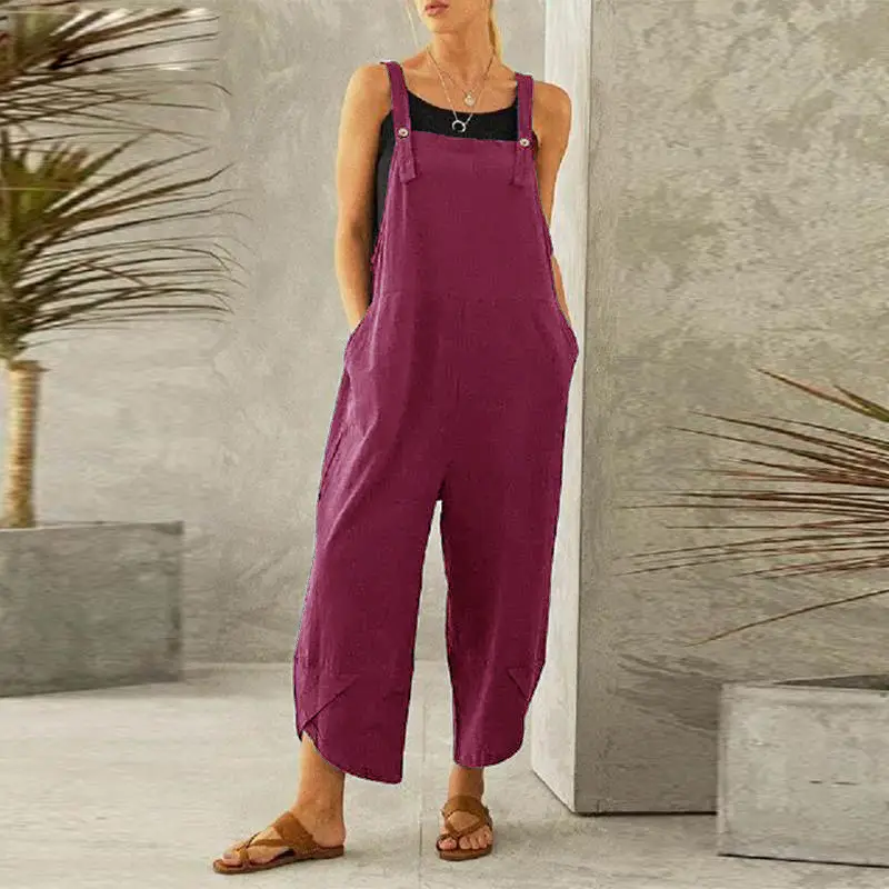 Women's Navy Blue Nine-Piece Casual Pants Set