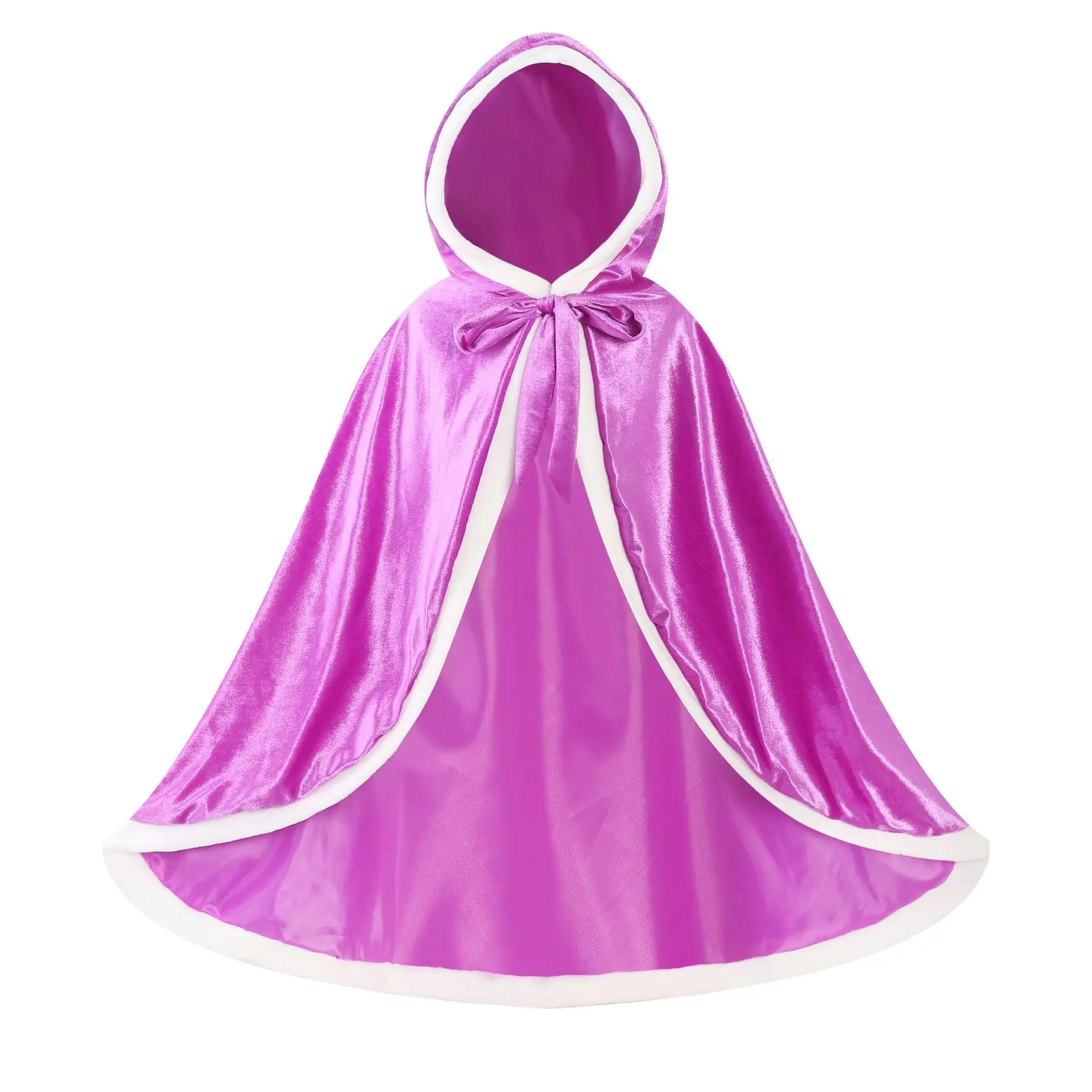 Frozen Aisha Princess Cape Shawl Girls Blue Pink Red Purple - Image 2