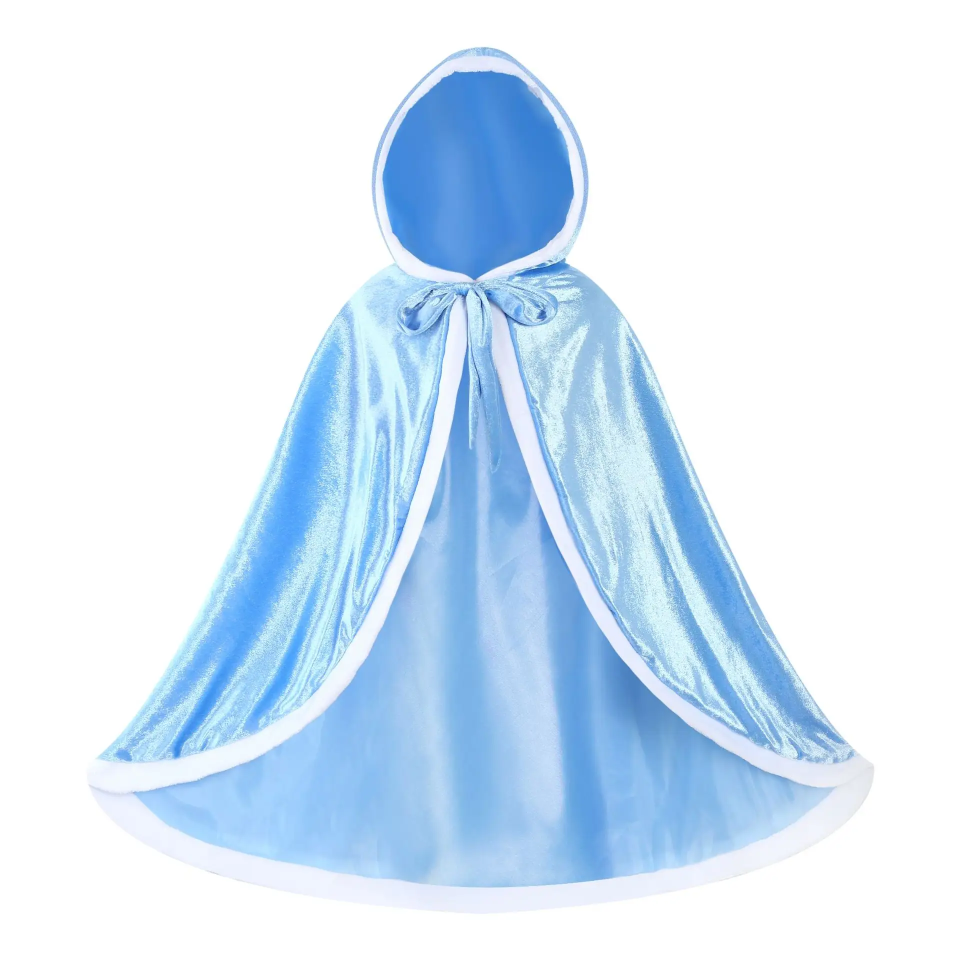 Frozen Aisha Princess Cape Shawl Girls Blue Pink Red Purple - Image 4