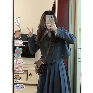 Women's White Wool Stuffed Loose Sweater Jacket Autumn Winter — feature 42