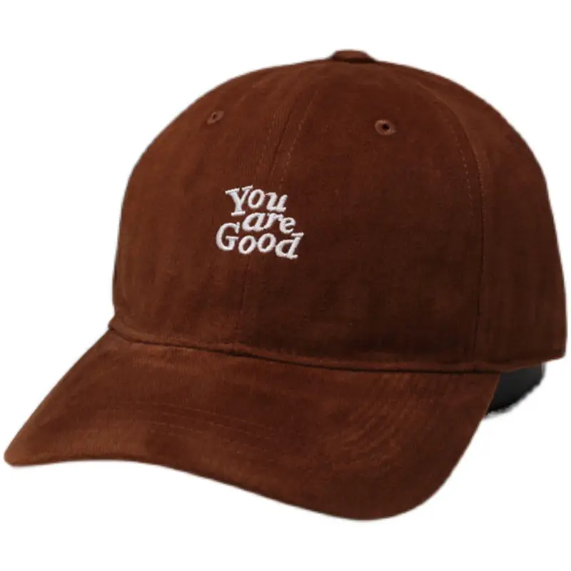 Men Black "You're Good" Cap with Embroidery - Image 10