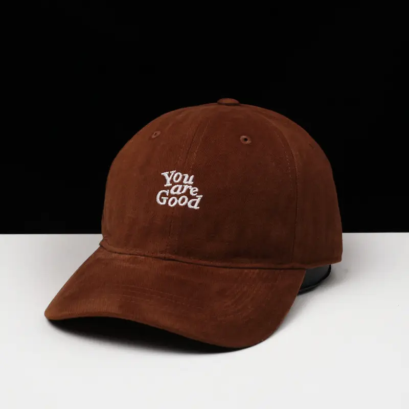 Men Black "You're Good" Cap with Embroidery - Image 4