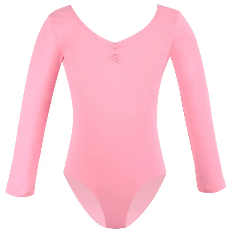 Light Blue Chinese Dance Test One-Piece Summer Girls' Practice Wear - Image 15