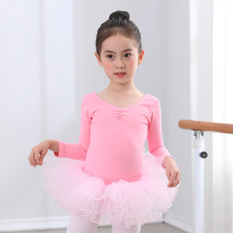 Light Blue Chinese Dance Test One-Piece Summer Girls' Practice Wear - Image 22