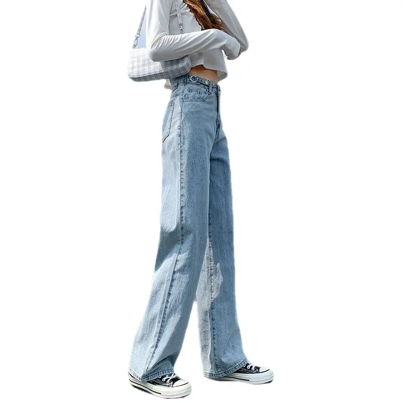 Women High Waist Loose Fit Jeans Summer 2021 - Image 6