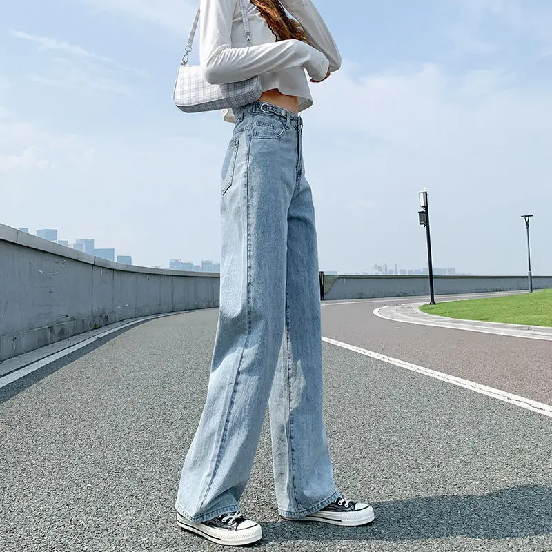 Women High Waist Loose Fit Jeans Summer 2021 — feature 1