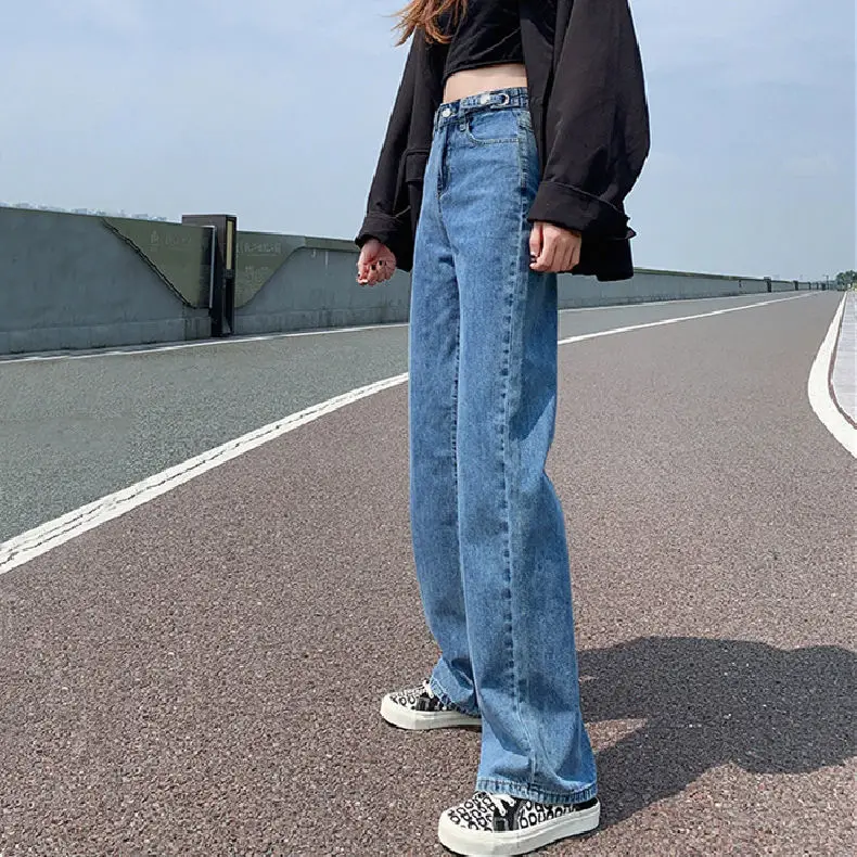 Women High Waist Loose Fit Jeans Summer 2021 — feature 20