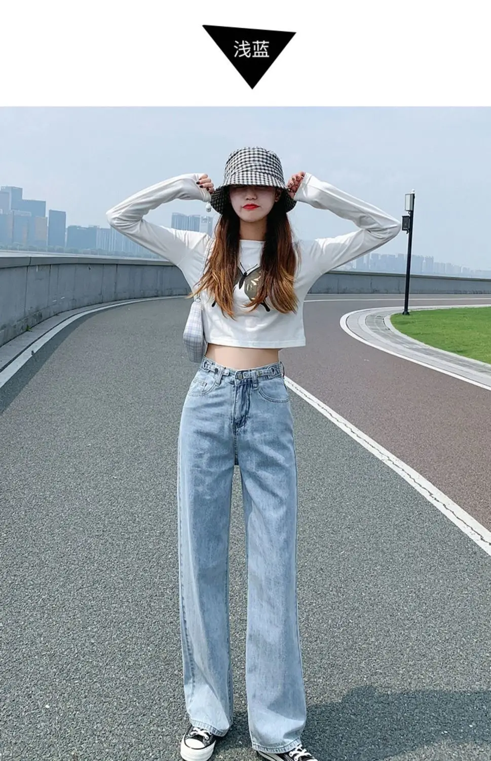 Women High Waist Loose Fit Jeans Summer 2021 — feature 7