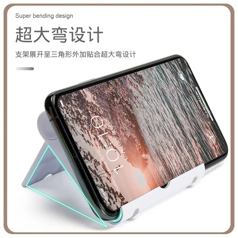 Red Foldable Tablet Stand for Desk Use - Image 11