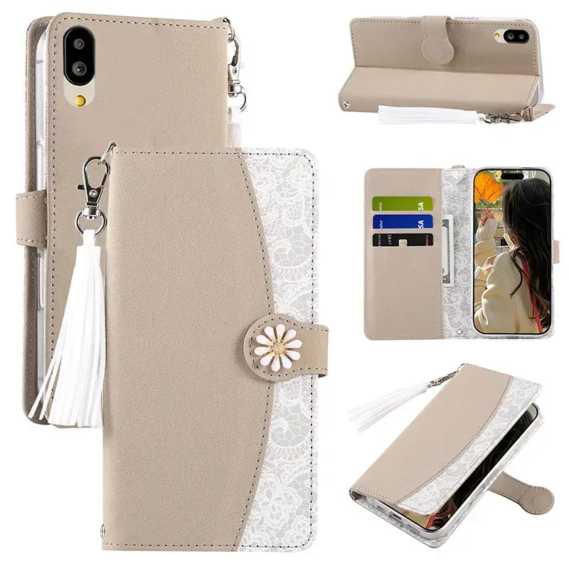 Leather Mobile Phone Case with Metal Fittings - Image 6