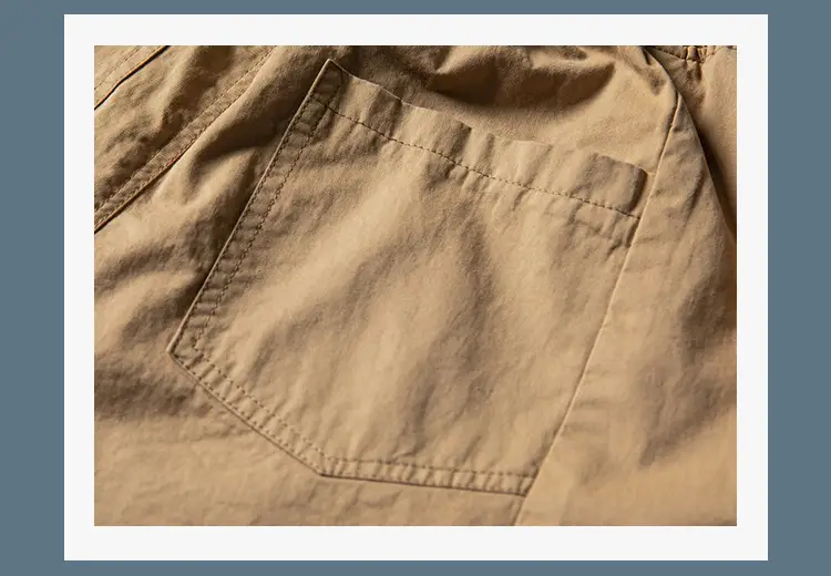 Men's Olive Green Loose Straight Harem Pants — feature 28