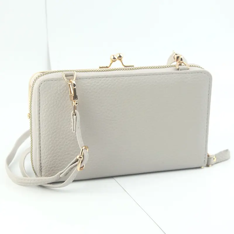 Light Blue Korean Mobile Phone Shoulder Bag - Image 9