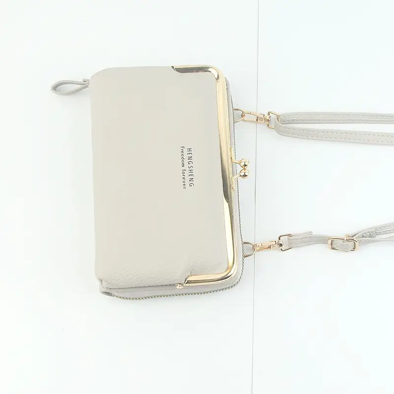 Light Blue Korean Mobile Phone Shoulder Bag - Image 10