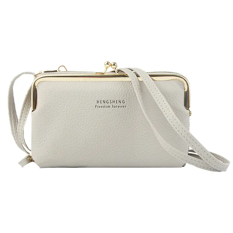 Light Blue Korean Mobile Phone Shoulder Bag - Image 4