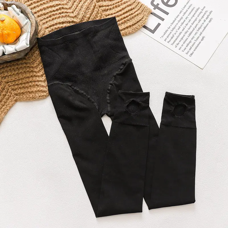Fleece Lined All-In-One Leggings Women Autumn Winter - Image 4