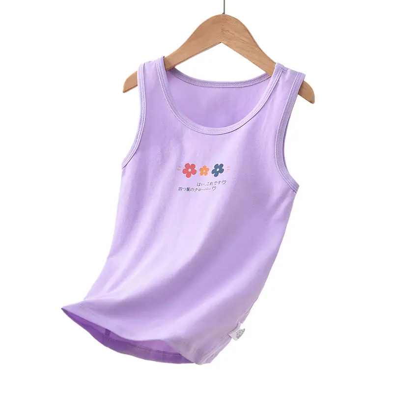 Pink Watermelon Print Sleeveless Vest for Boys Girls