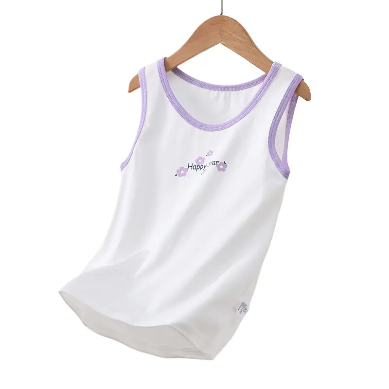 Pink Watermelon Print Sleeveless Vest for Boys Girls