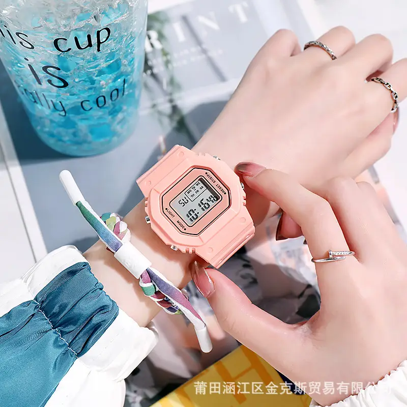 Korean Style Electronic Watch for Students Male Female