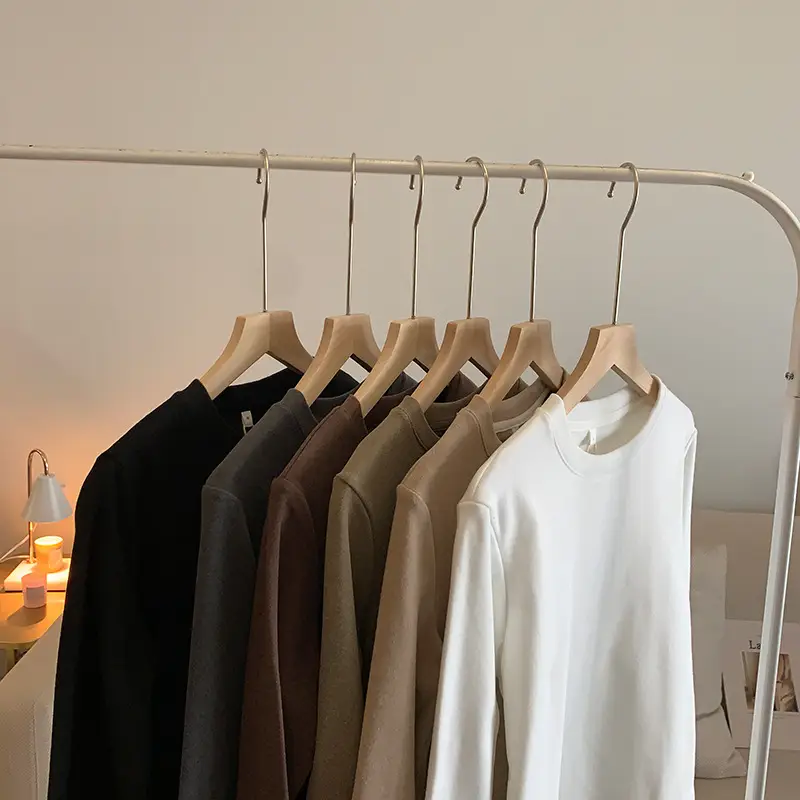 Women Velvet T-Shirt Long Sleeve Slim Fit Autumn — feature 3