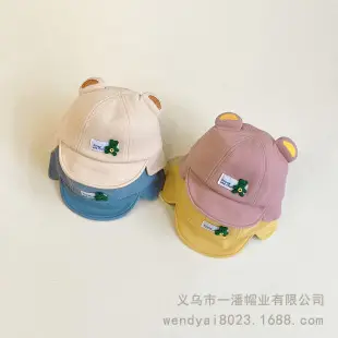 One Pan Baby Hat for Boys Girls Spring Autumn Soft Washable Sunscreen Cap — feature 4