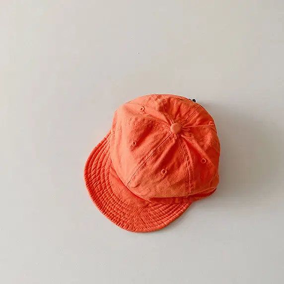 One Pan Baby Hat for Boys Girls Spring Autumn Soft Washable Sunscreen Cap - Image 6