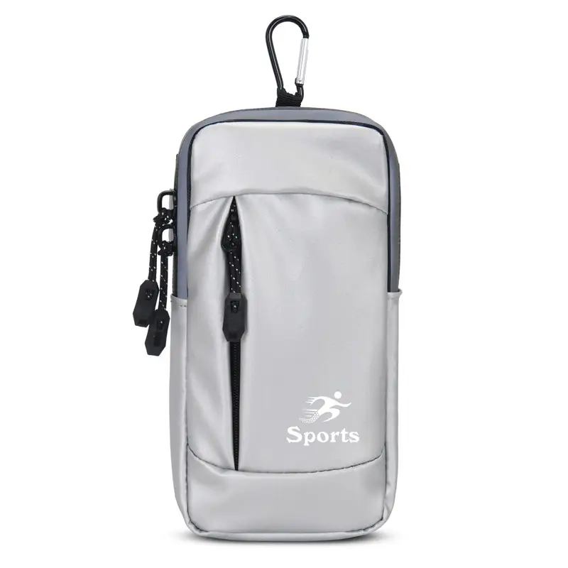 Men's Waterproof Sports Mobile Phone Wrist Bag Black