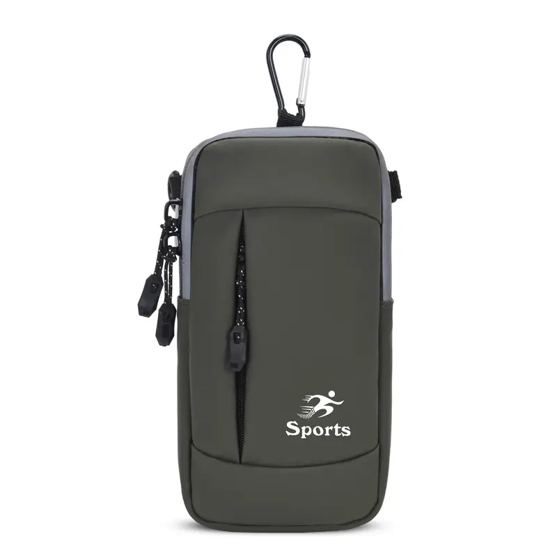 Men's Waterproof Sports Mobile Phone Wrist Bag Black