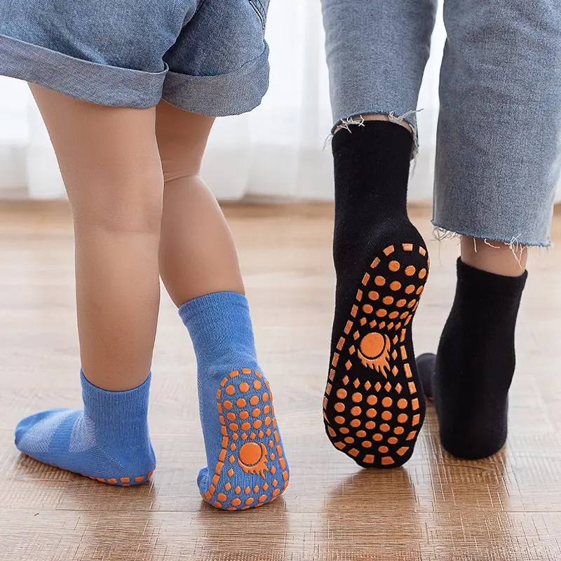 Kids Non-Slip Mid-Calf Socks Mesh Breathable - Image 14
