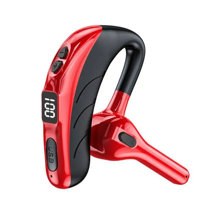 Smart Bluetooth Headset with Power Display & Voice Control