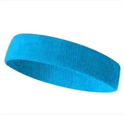 Pink Pure Cotton Yoga Headband for Men - Image 5