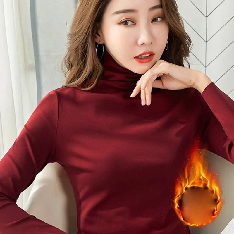 2023 Korean Style Slim Green Long Sleeve Top Shirt for Women