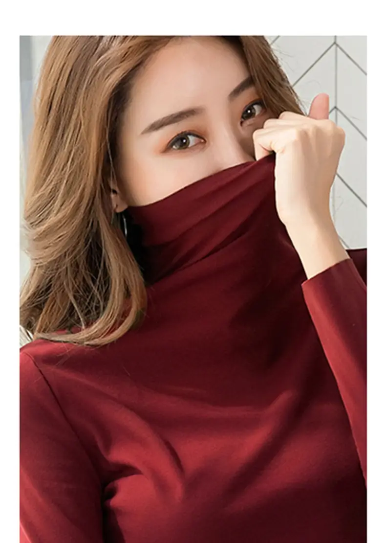 2023 Korean Style Slim Green Long Sleeve Top Shirt for Women — feature 12
