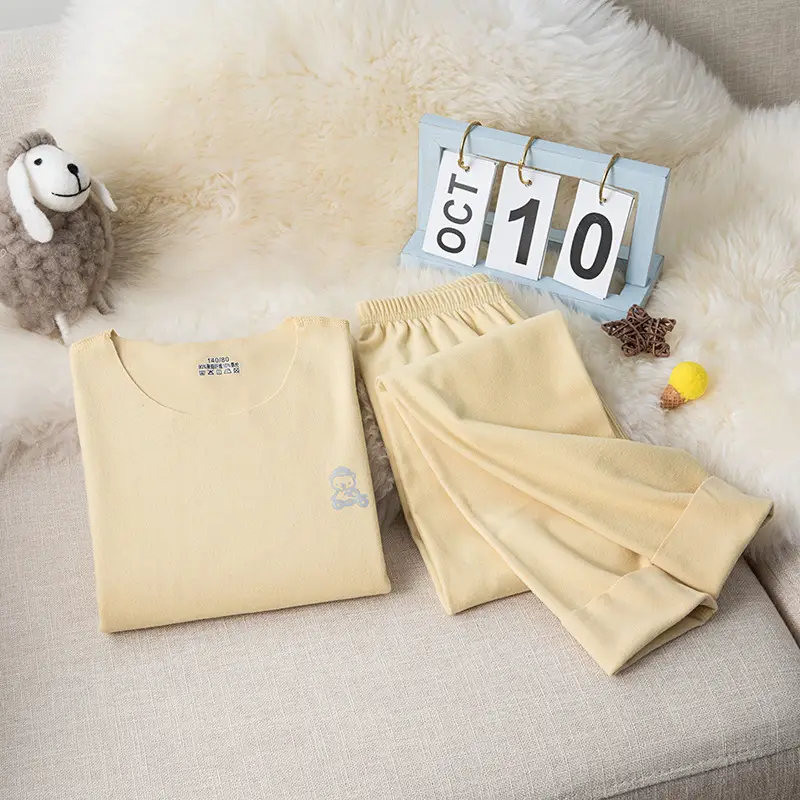 Green Fleece Lined Teen Suit Autumn Warm Wear - Image 2