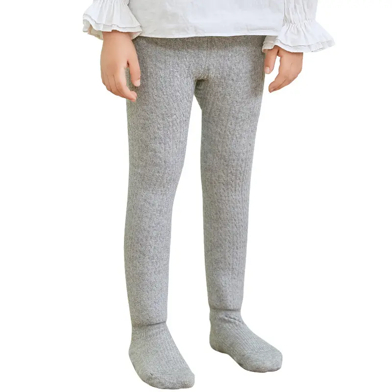 Autumn Winter Warm Leggings for Girls Open End Padded - Image 10
