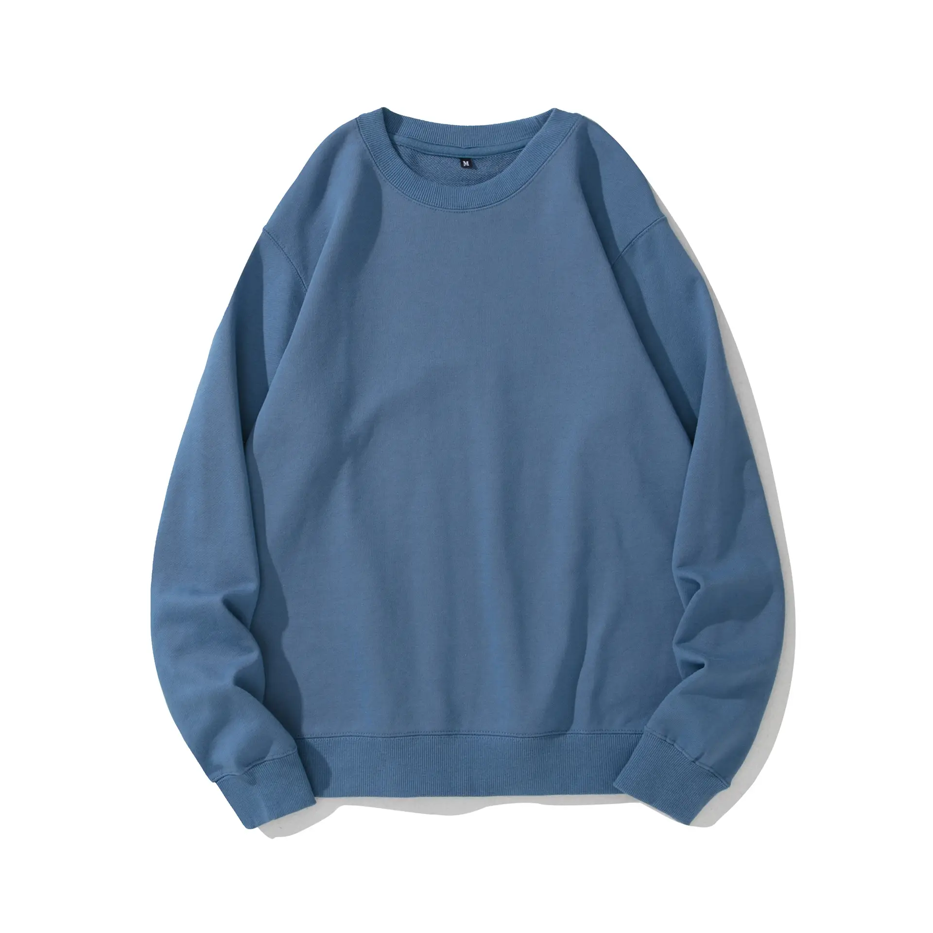 Men's 450g Heavyweight Terry Sweatshirt Navy Blue - Image 10