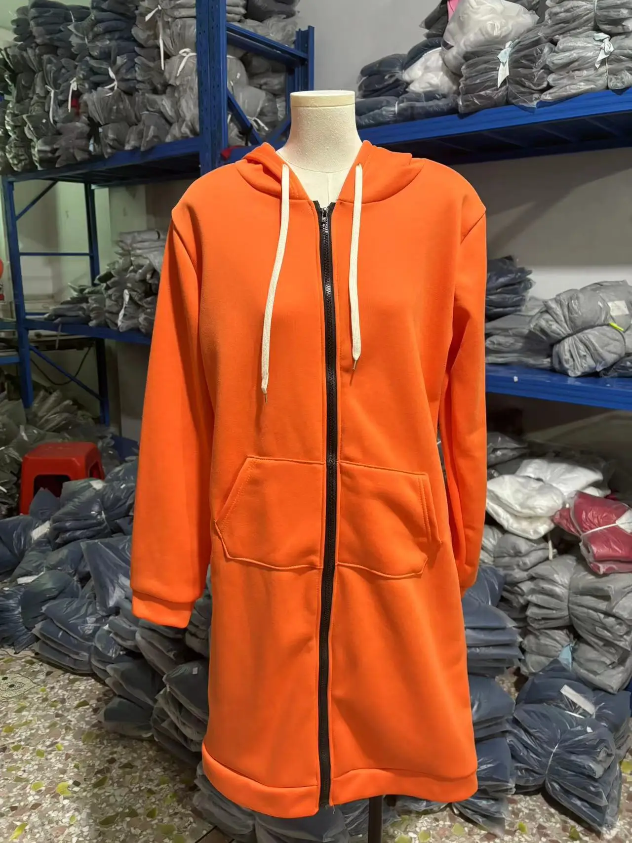 Women's 2021 Fleece Hoodie Extra Large Brown - Image 19